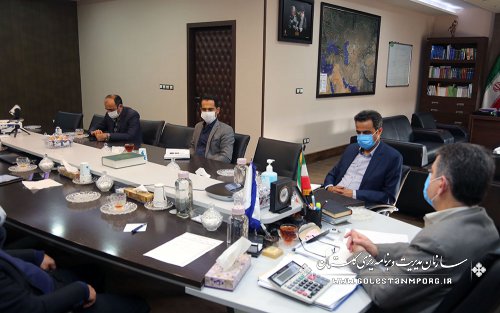 با حضور رئیس سازمان مدیریت و برنامه ریزی استان گلستان، جلسه شورای معاونین سازمان برگزار شد