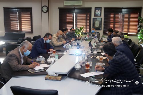 دومین جلسه بررسی رشد 8درصدی بخش معدن با حضور رئیس سازمان مدیریت و برنامه ریزی استان گلستان