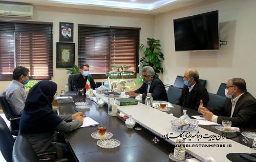 جلسه آقای عابدی رئیس سازمان با مدیرکل عشایر استان