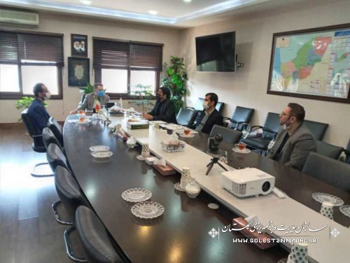 جلسه آقای عابدی رئیس سازمان با مدیرکل راهداری و حمل و نقل جاده ای استان