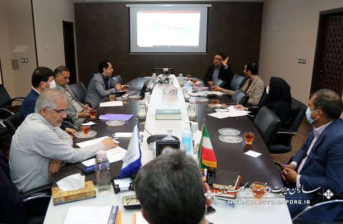 جلسه رئیس سازمان مدیریت و برنامه ریزی استان گلستان با نماینده مردم کردکوی،بندرترکمن،بندرگز،گمیشان