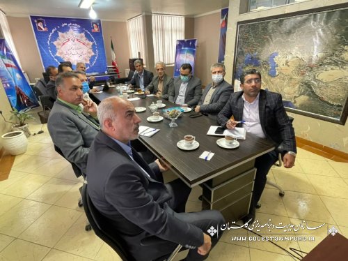 رئیس سازمان مدیریت و برنامه ریزی استان گلستان در جلسه پدافند غیرعامل استان