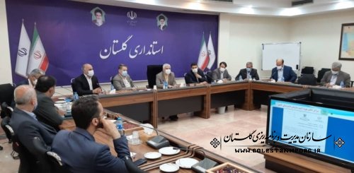رئیس سازمان مدیریت و برنامه ریزی استان گلستان در جلسه ستاد میگو استان