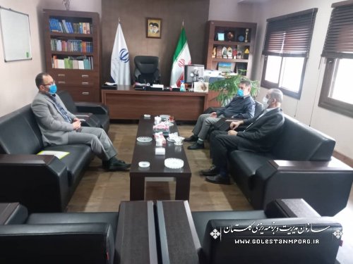 گزارش تصویری دیدار مدیرکل بازرسی استان با رئیس سازمان مدیریت و برنامه ریزی استان گلستان