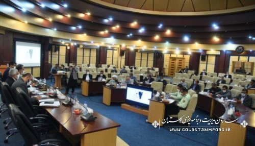 سازمان مدیریت و برنامه ریزی استان گلستان در شورای هماهنگی مبارزه با مواد مخدر استان