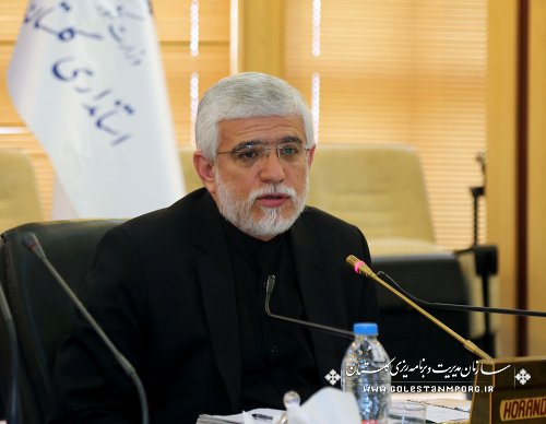 رئیس سازمان مدیریت و برنامه ریزی استان گلستان در شورای برنامه ریزی و توسعه استان