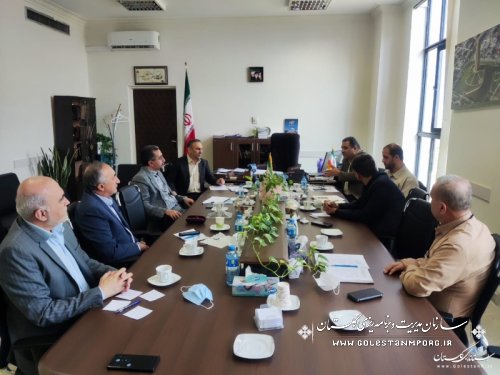 حضور رئیس حوزه ریاست و روابط عمومی سازمان در جلسه هیأت اندیشه ورز بسیج ادارات استان گلستان