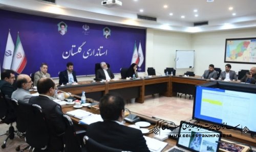 رئیس سازمان مدیریت و برنامه ریزی استان گلستان در جلسه علاج بخشی خلیج گرگان