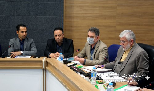 رئیس سازمان در جلسه شورای فنی استان:پیگیری برای جذب سرمایه‌گذار در تولید برق‌ آبی
