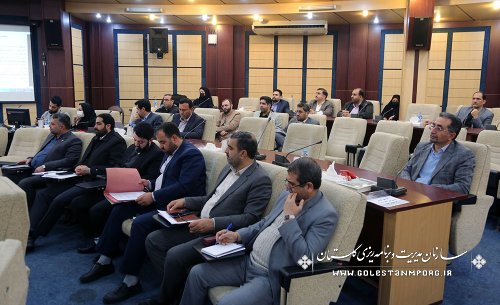 برگزاری چهارمین جلسه شورای برنامه ریزی و توسعه استان