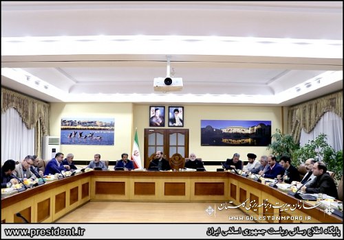 عابدی رئیس سازمان در نشست با معاون اجرایی رئیس جمهور(گزارش تصویری)