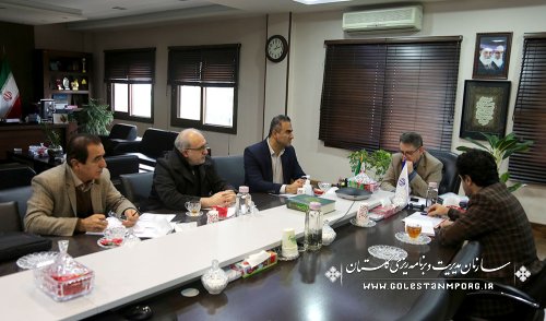 دیدار رئیس دانشگاه علوم پزشکی استان گلستان با عابدی رئیس سازمان