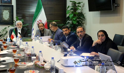 حضور نورانی سرپرست سازمان در دومین جلسه شورای راهبردی توسعه مدیریت استان گلستان