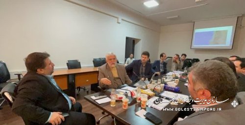 حضور نورانی رئیس سازمان:در جلسه تامین آب شرب در گلستان