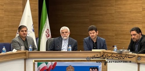 نورانی رئیس سازمان در هفدهمین جلسه شورای مسکن گلستان