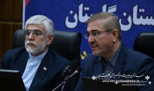 برنامه های رئیس جمهور و رئیس سازمان برنامه و بودجه کشور به استان گلستان