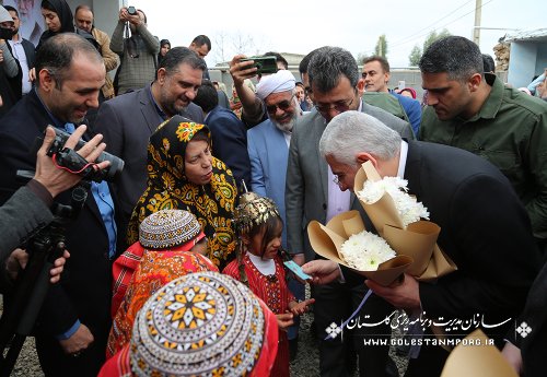 نورانی رئیس سازمان در افتتاح متمرکز 43 واحد مسکن مددجویان کمیته امداد امام خمینی(ره)