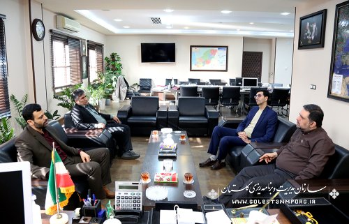 جلسه نورانی رییس سازمان با مدیرکل بهزیستی استان