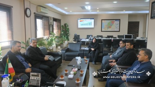 جلسه نورانی رئیس سازمان با مدیرکل ثبت اسناد و املاک استان