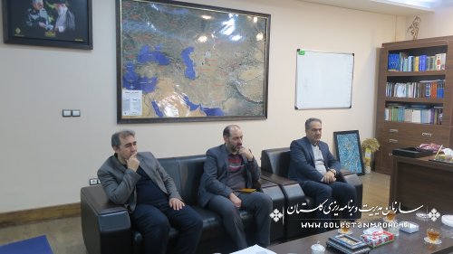 جلسه نورانی رئیس سازمان با مدیرکل زندان های استان