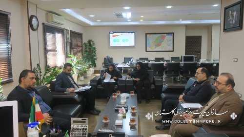 جلسه نورانی رئیس سازمان با مدیرکل نوسازی و تجهیز مدارس استان