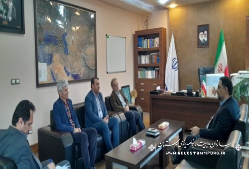 جلسه نورانی رئیس سازمان مدیریت و برنامه ریزی استان گلستان با مدیرکل دامپزشکی