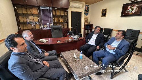 جلسه نورانی رئیس سازمان با مدیرکل بنیاد مسکن استان