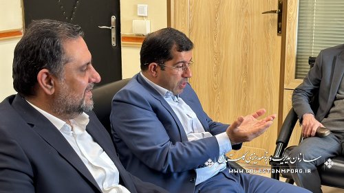 جلسه نورانی رئیس سازمان با مدیرکل بنیاد مسکن استان