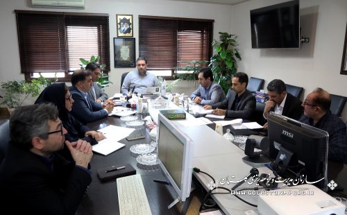 جلسه نورانی رئیس سازمان مدیریت و برنامه ریزی با کرایلو مدیرکل فنی و حرفه ای استان