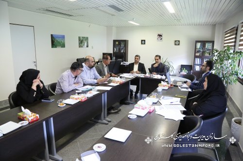 برگزاری جلسات متعدد بررسی آخرین وضعیت پروژه های اولویت دار استان گلستان